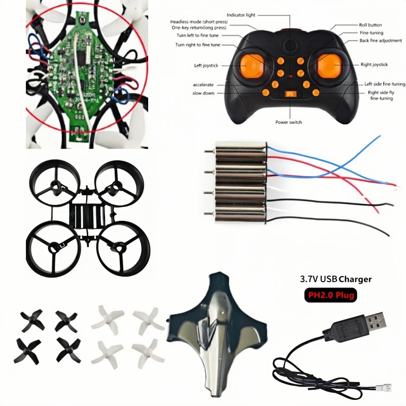 Fpv Drone Charger - Komple DIY Drone Kiti 2.4G 6