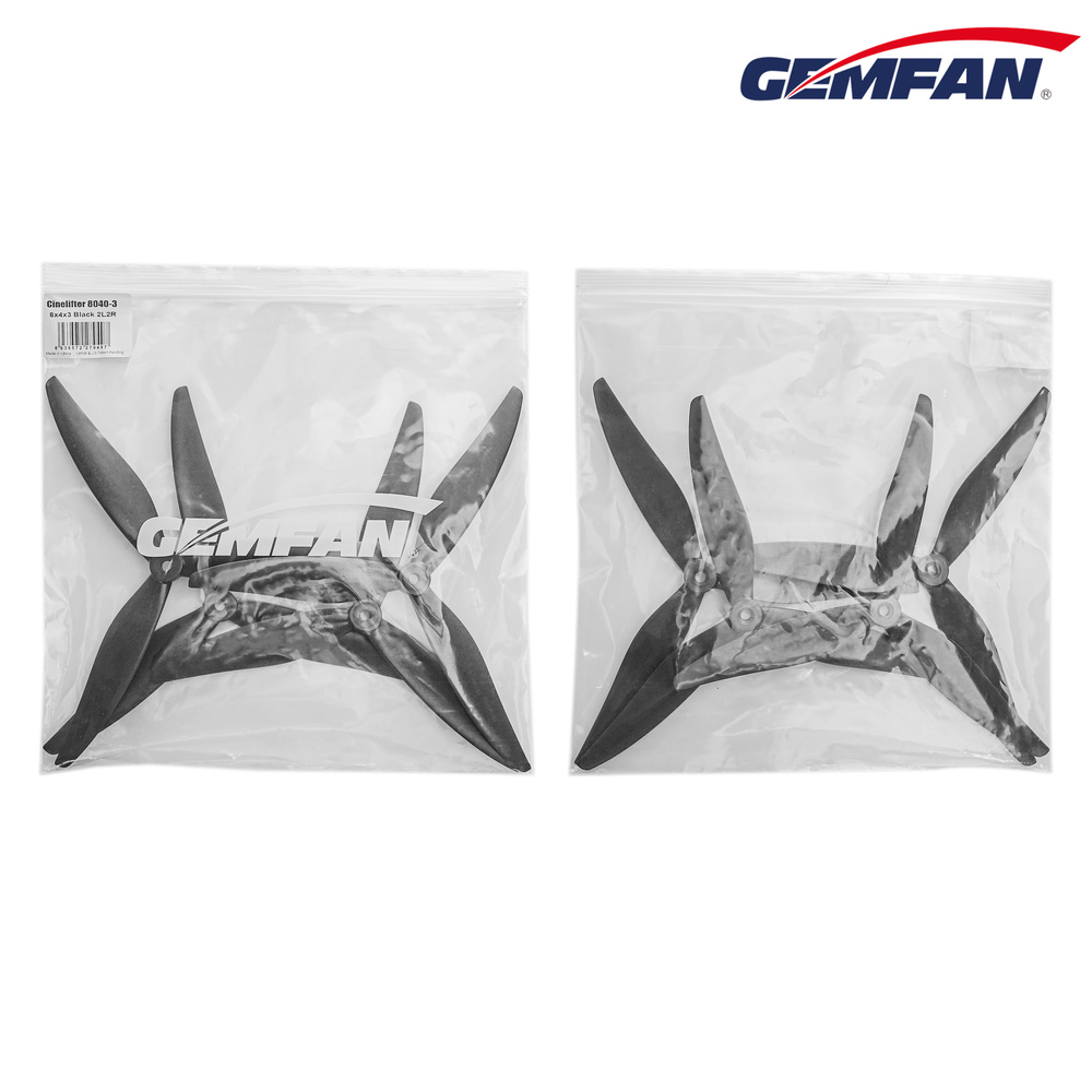 Gemfan 8040 8X4X3 3-Blade 8 in - Fpv Drone Propeller incelemesi ve fiyatı